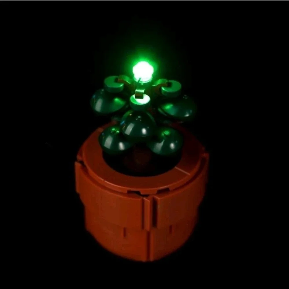 LED Light Kit for Lego 10329 Tiny Plants Botanicals Cactus Decor Lighting